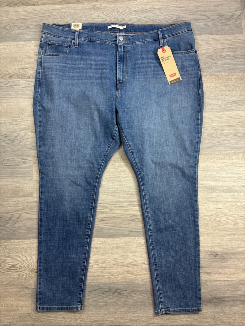 Levi's Women's 721 High Rise Skinny Jeans - 26W‎ NWT